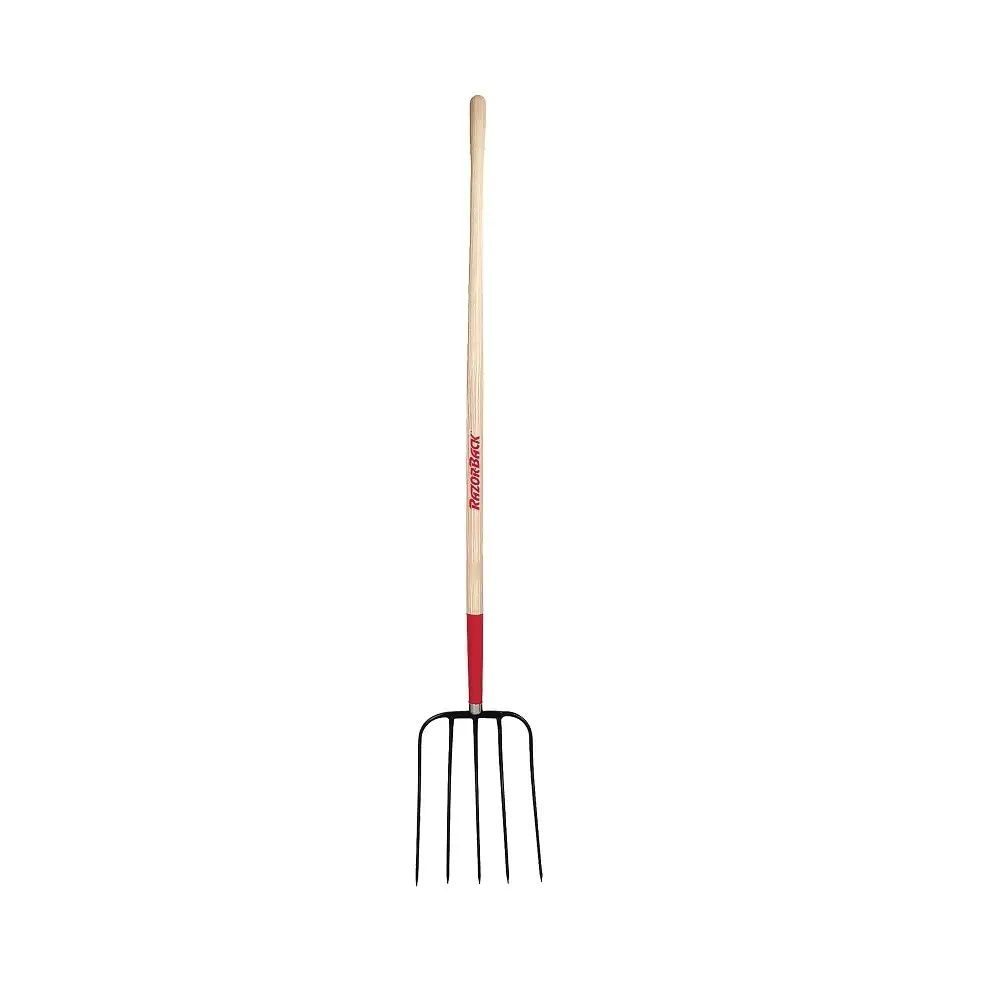 Razor Back 2826500 Manure Fork Oval Tine Heavy Duty Gardening