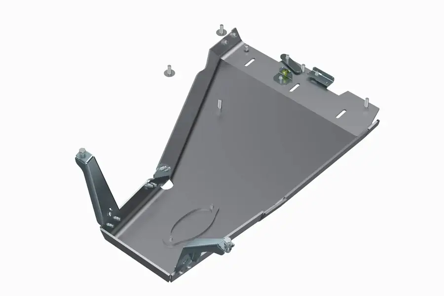 Weed Trimmer Line Jeep Wrangler JL 4XE Artec Industries Engine Oil Skid Plate w/ Oil Door - Bare