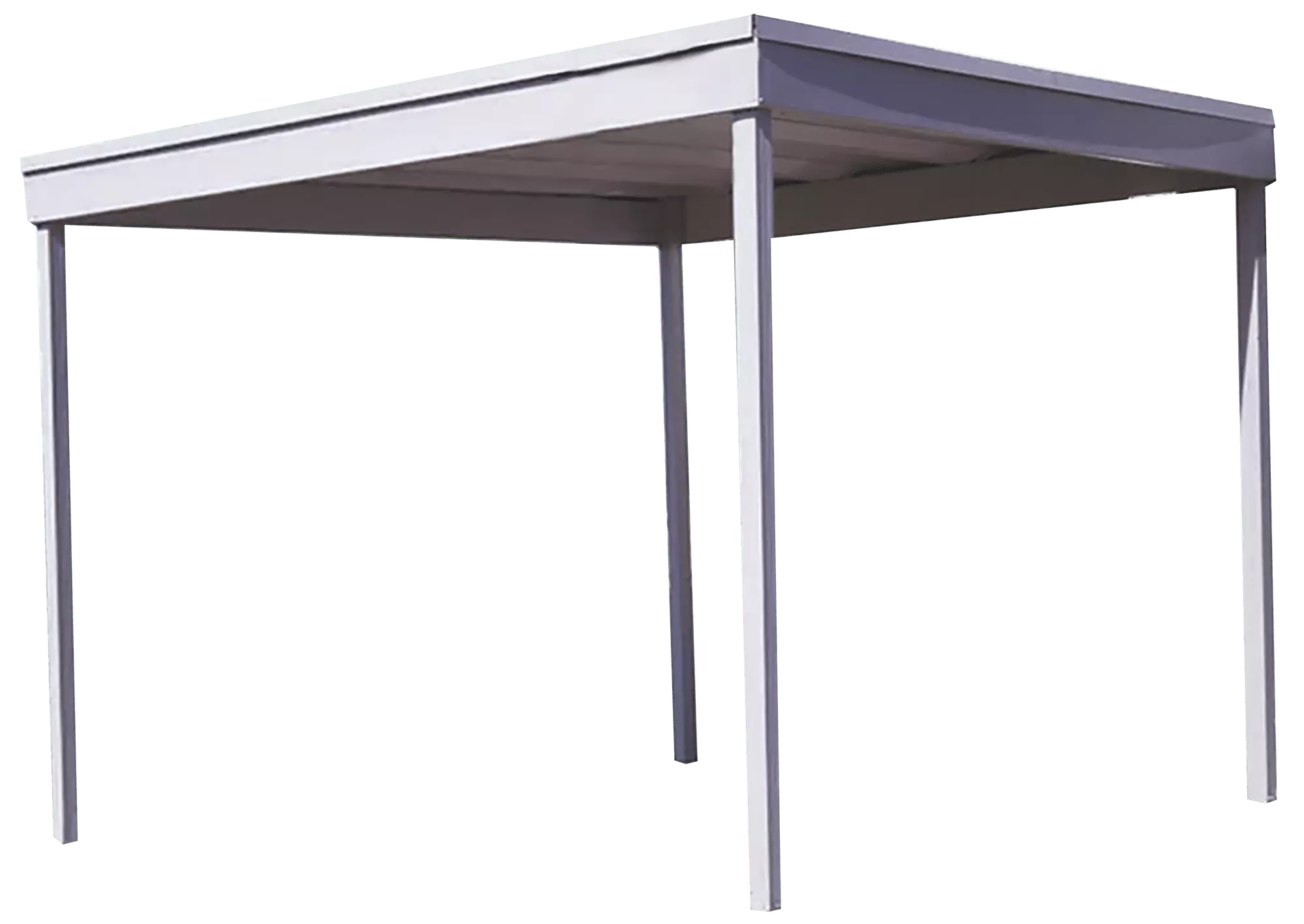 Arrow Freestanding Steel Carport Patio Cover 10x10 Eggshell Arrow Storage Products
