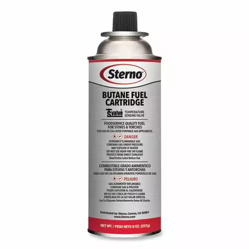 4PK Butane Fuel Cartridge 8 oz Portable Stoves and Torches Sterno