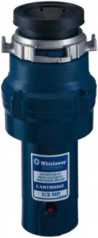 Whirlaway 1/3 HP Garbage Disposal Power Cord Easy Installation Kitchen Sink