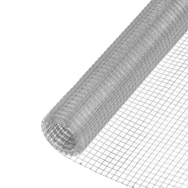 Expert Gardener Galvanized Steel 1/2 Inch Hardware Cloth 24 x 5 ft Wire Mesh