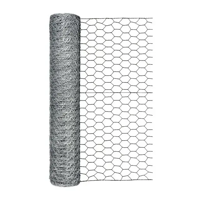 Expert Gardener Galvanized Steel 1 Inch Stylishken Wire 24 x 50 ft Heavy Duty Fence