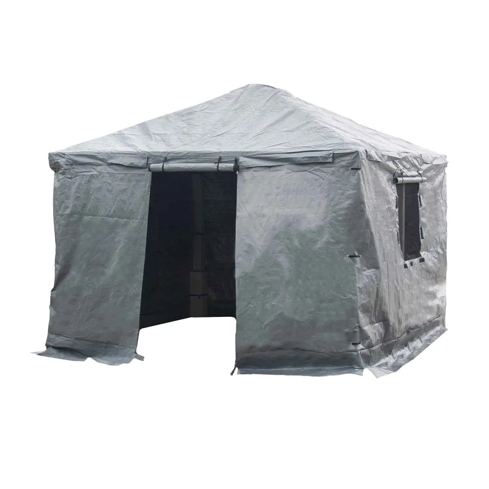 Winter Cover Sturdy Roof Sun Shelter, 10' x 10