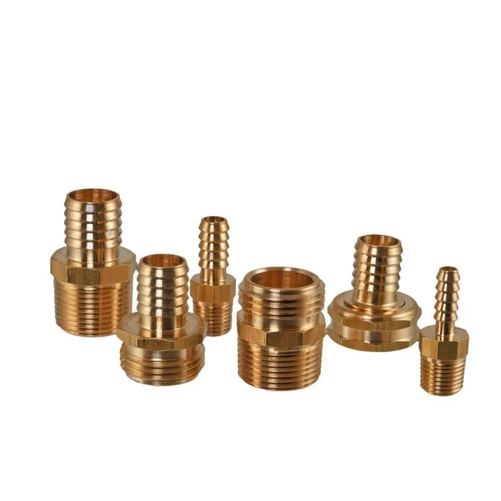 3/4" BARB X 3/4" FEMALE GARDEN HOSE SWIVEL WARM ALLOY FITTING