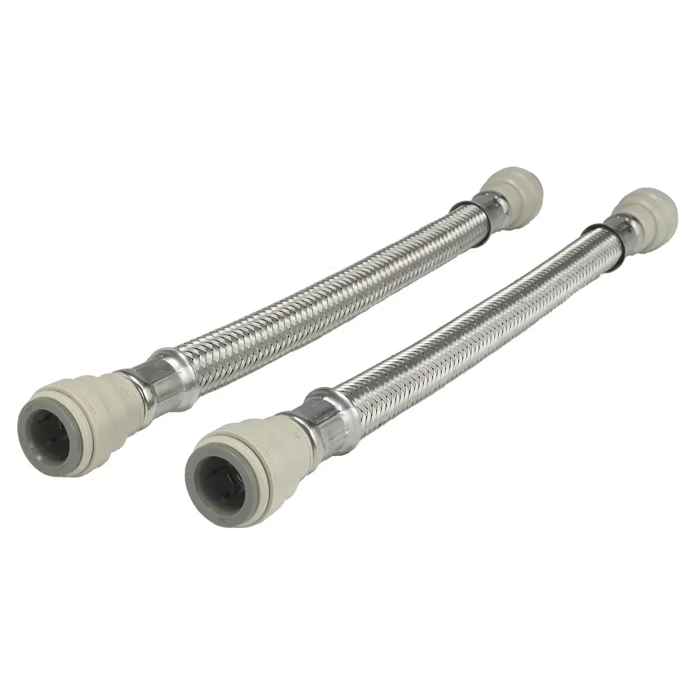 John Guest Speedfit Braided Hose 300mm - 15mm X 15mm (Pack 2)