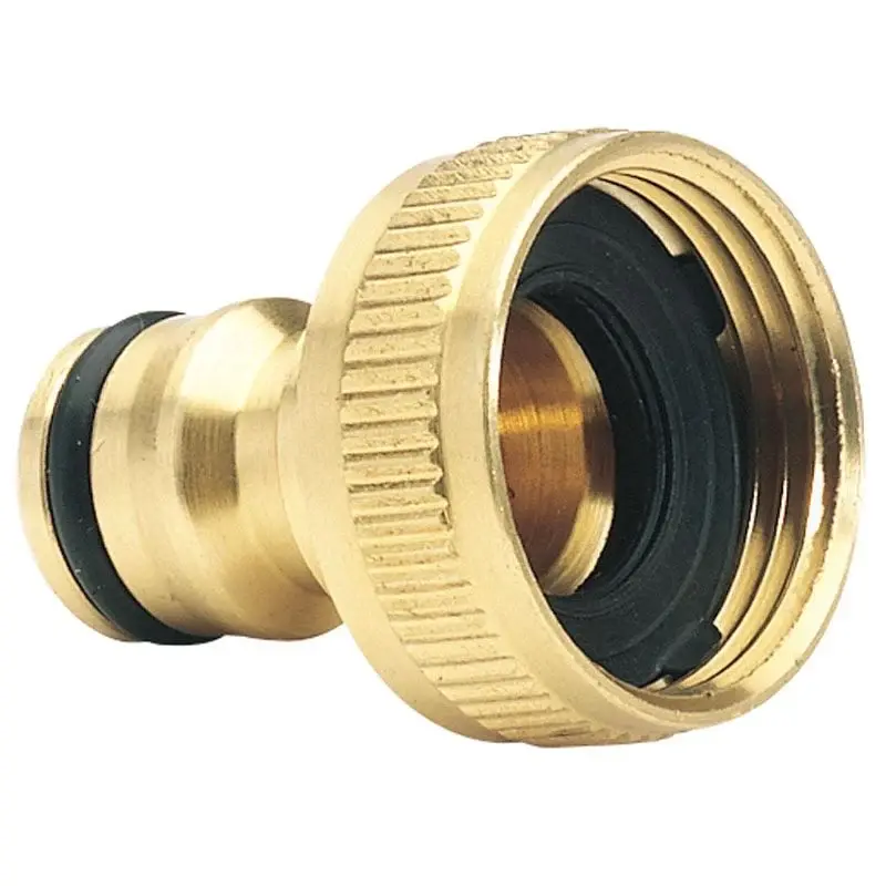 Rain Barrel Diverter Draper GWB1A/H Warm alloy Garden Hose Tap Connector, 3/4"