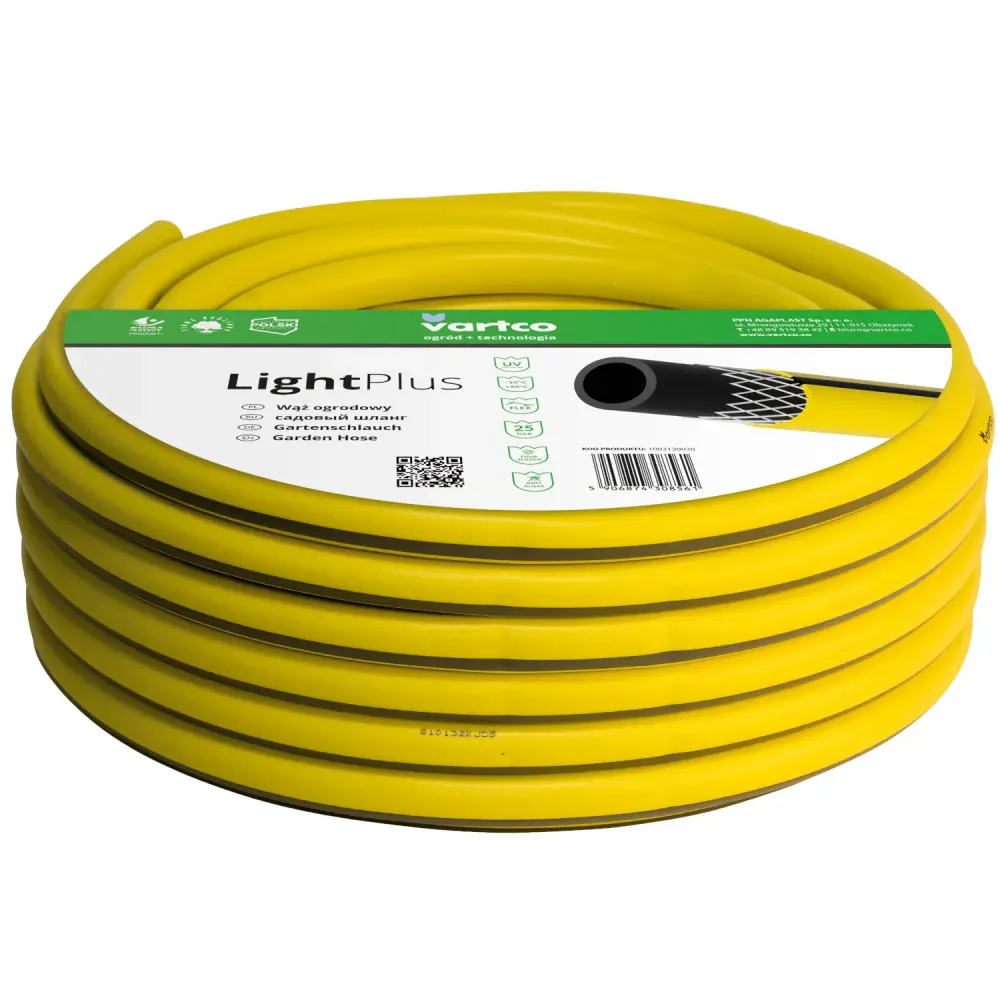 Vartco Airy Plus 3/4" garden hose 30m 3-layer Large Yards