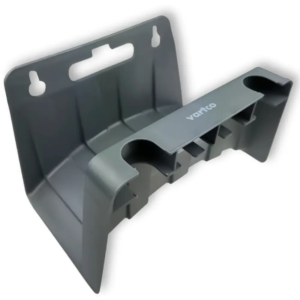 Vartco Light Line LL01-017 Hose Wall Holder Garden Hose Holder Garden Hose Rack Hose Holder Polymer Grey