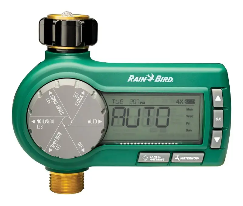 Rain Bird 1ZEHTMRP Choice Hose End Timer, 1-Zone, 6 hr Cycle, LCD Display
