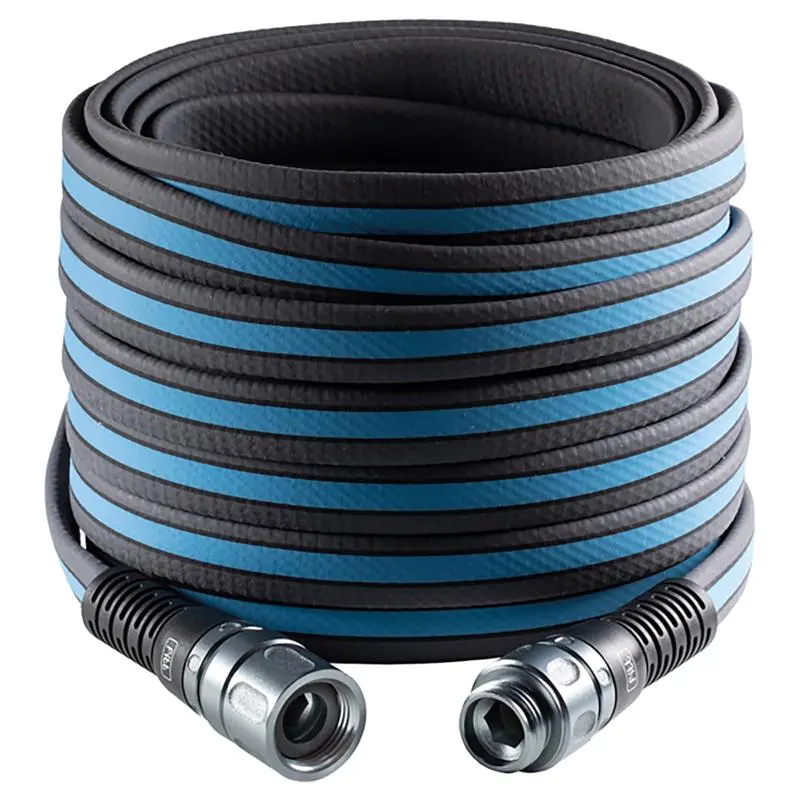 Fitt Force Pro 5/8 . Heavy Duty Garden Hose 100 ft. Black/Blue Pack 4