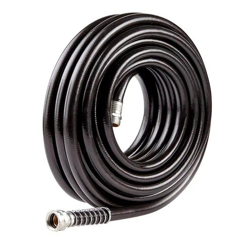 Gilmour Flexogen 5/8 x 50 ft All Purpose Black Garden Hose Kink Resistance