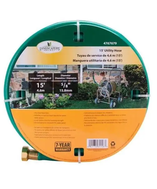 Landscapers Select GH-03 Leader Hose 5/8 ID x 15 Feet Long
