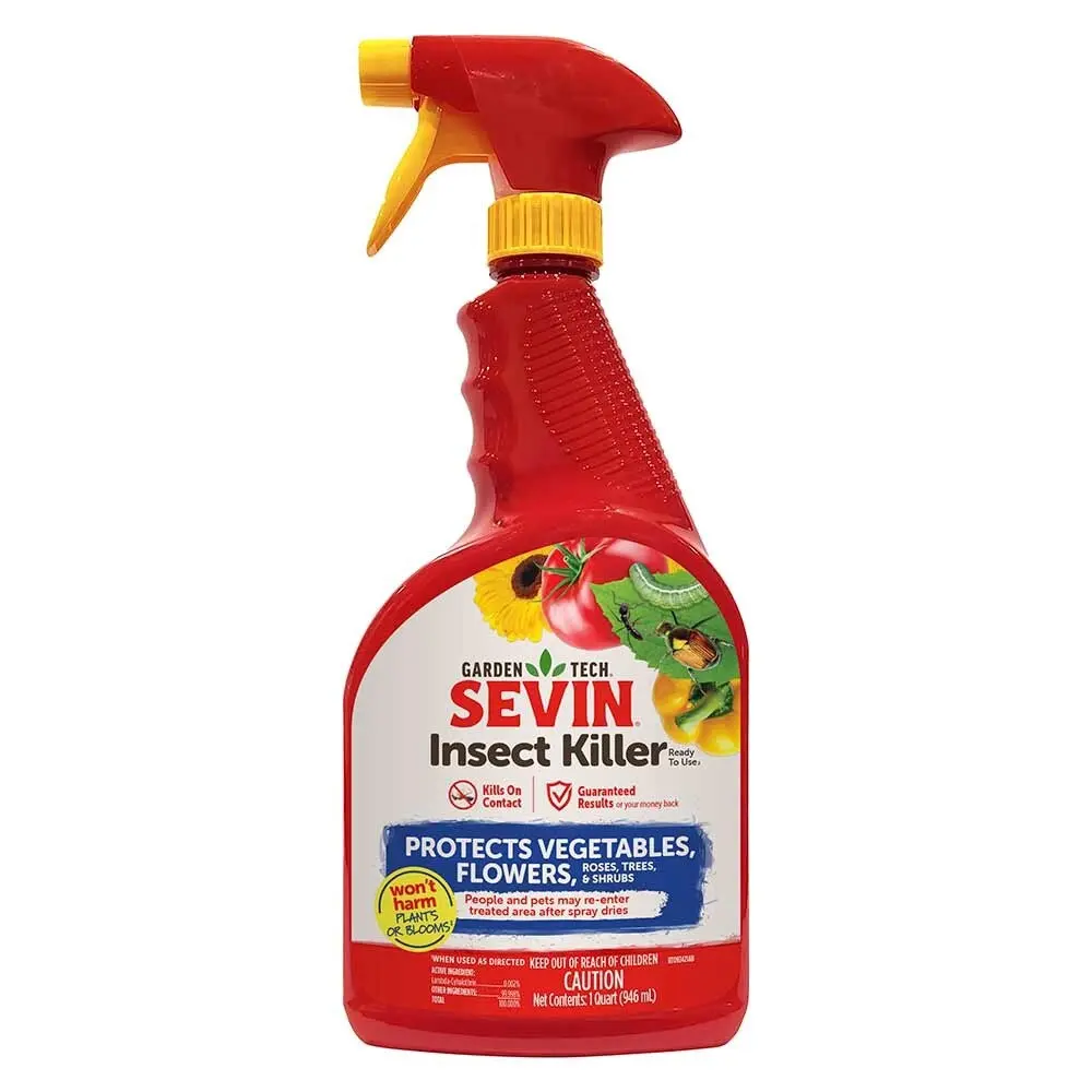 Sevin Ready-To-Use 32 oz - Multi-Purpose Insect Killer Gardens