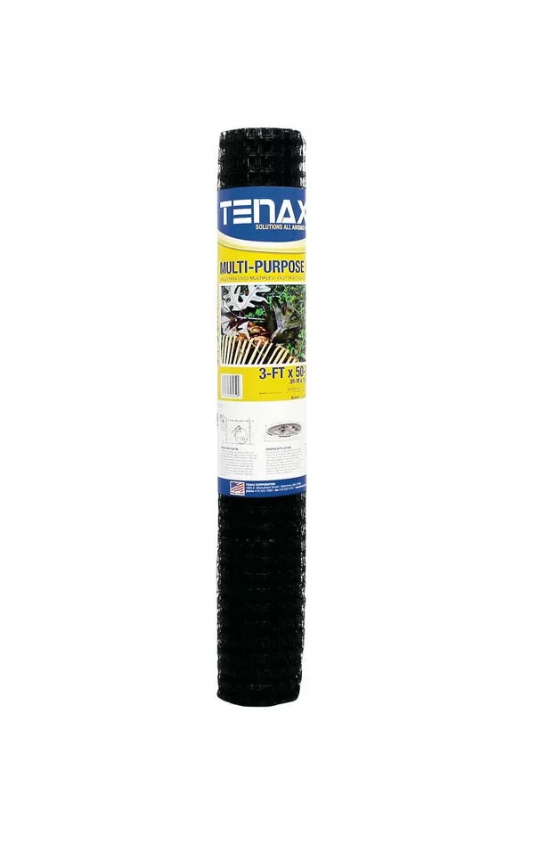 Tenax 60041989 Landware Multi Purpose Net 36 Inches x 50 Feet Black