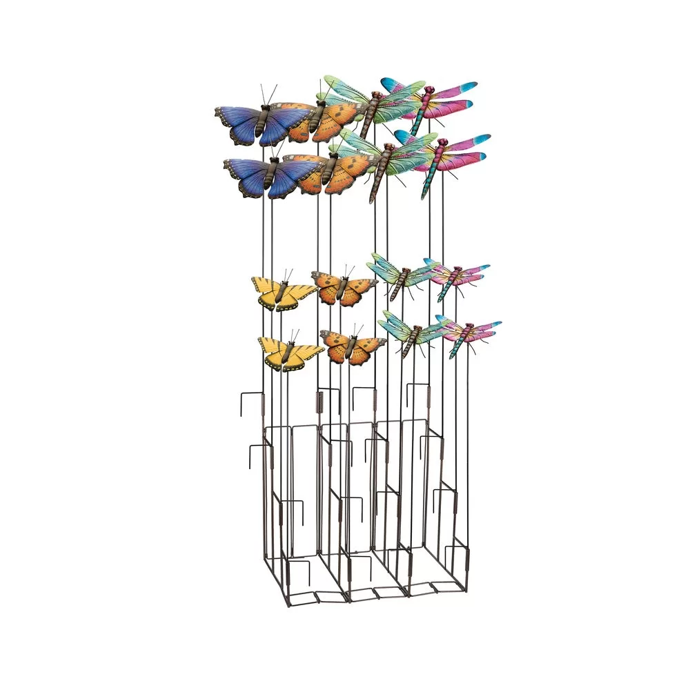 Regal Art & Gift 80199 Outdoor Garden Stake 36.5 Inch Assorted Colors