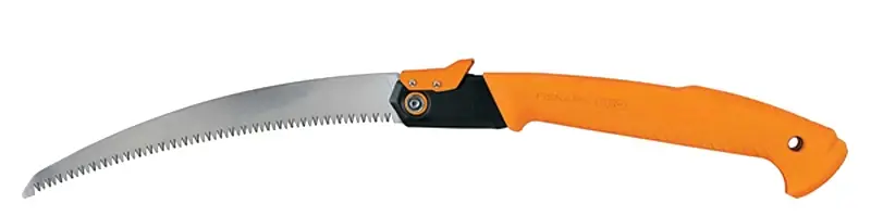 Fiskars 394960-1001 Pro Folding Saw, Steel Blade, Body-friendly, Soft Grip Handle, 12 OAL