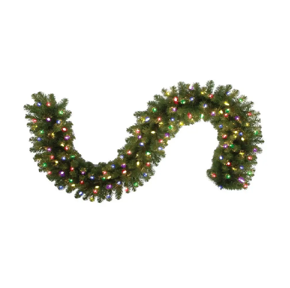 Celebrations MPGARL-9WAC6PWA Platinum Pine Christmas Garland 9 Feet