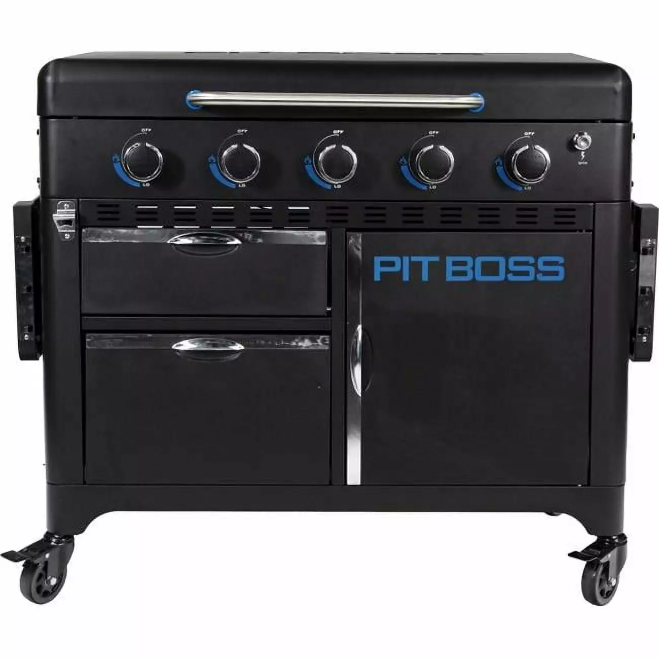 Pit Boss Grills Pit Boss Supreme 5 Burner Griddle Cabinet Pb5Bgd2