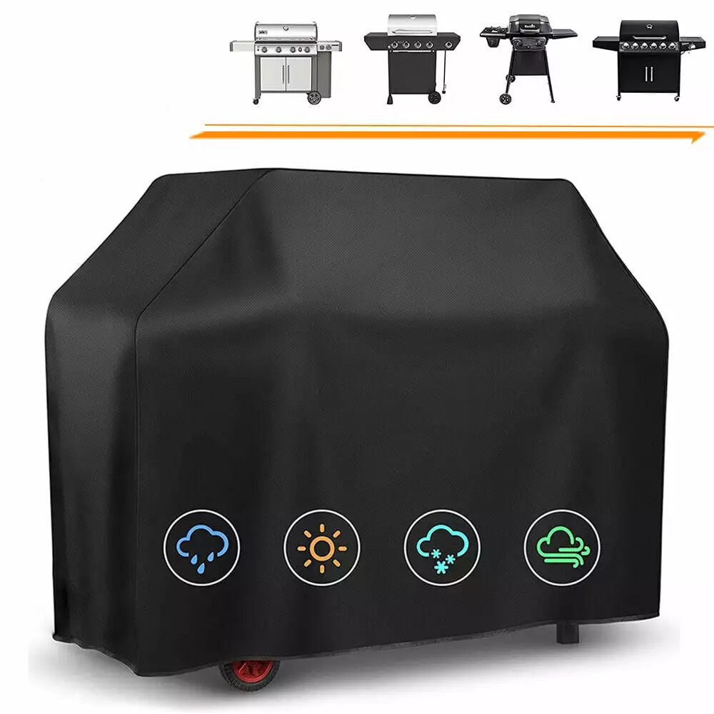 BBQ Gas Grill Cover Waterproof Outdoor Heavy Duty UV Protection 57 Inch Bukoa