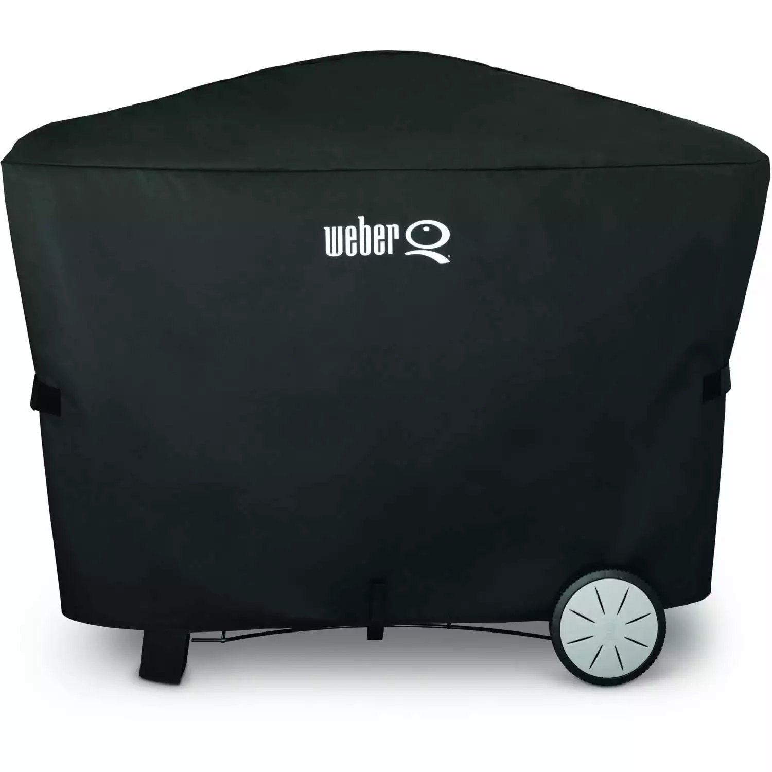 Weber 7112 Luxury Grill Cover Q 2000 & 3000 Series Gas Grills on Patio Cart