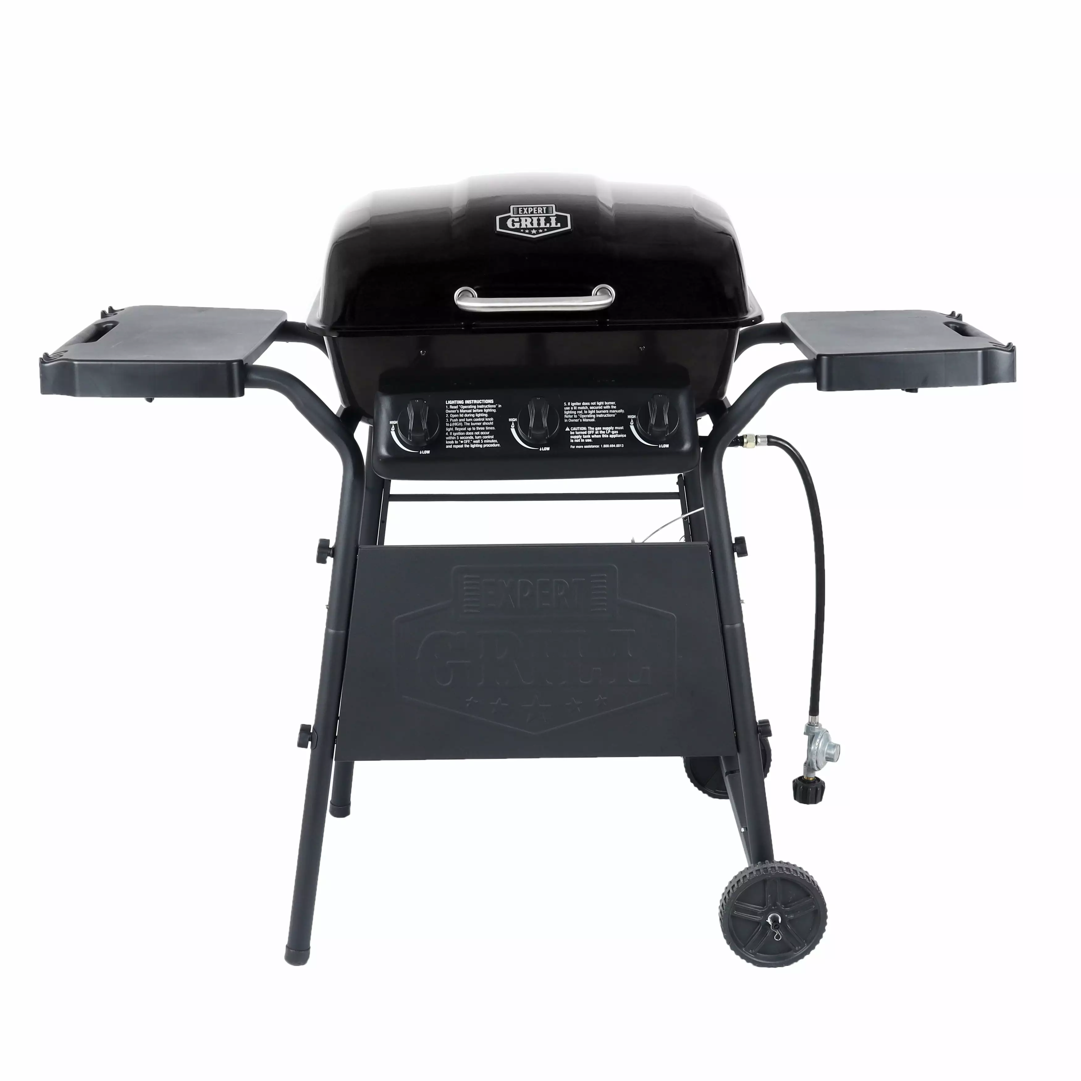 Expert Grill 3 Burner 27.000 BTU Propane Gas Grill Black XG10-101-002-02