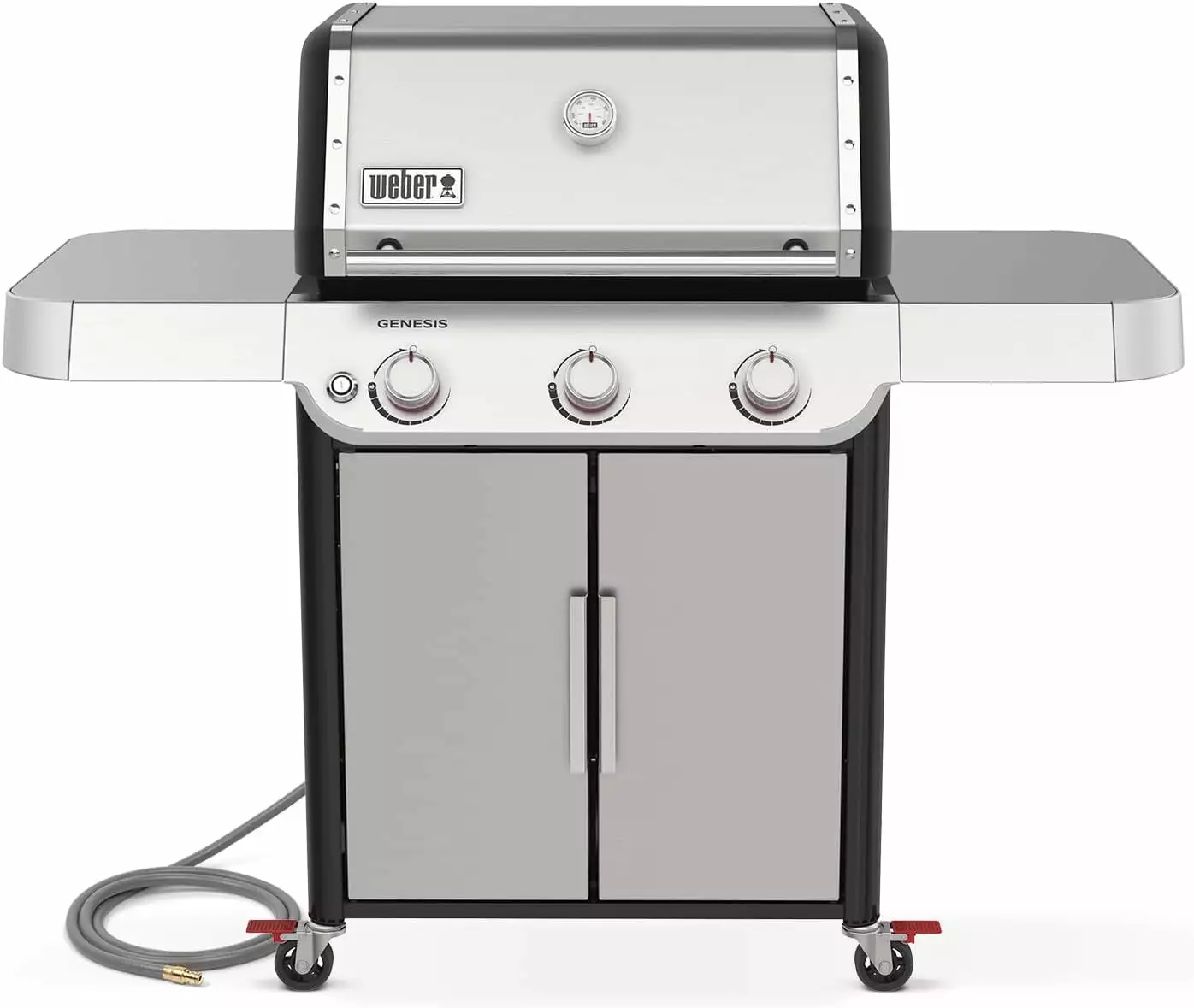 Weber Genesis S-315 3 Burner Natural Gas Grill Stainless Steel