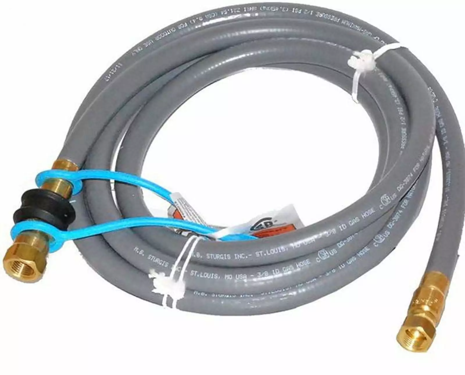 Weber 99263 10 Foot 3/8 Inch Natural Gas Hose Kit Quick Disconnect Fitting