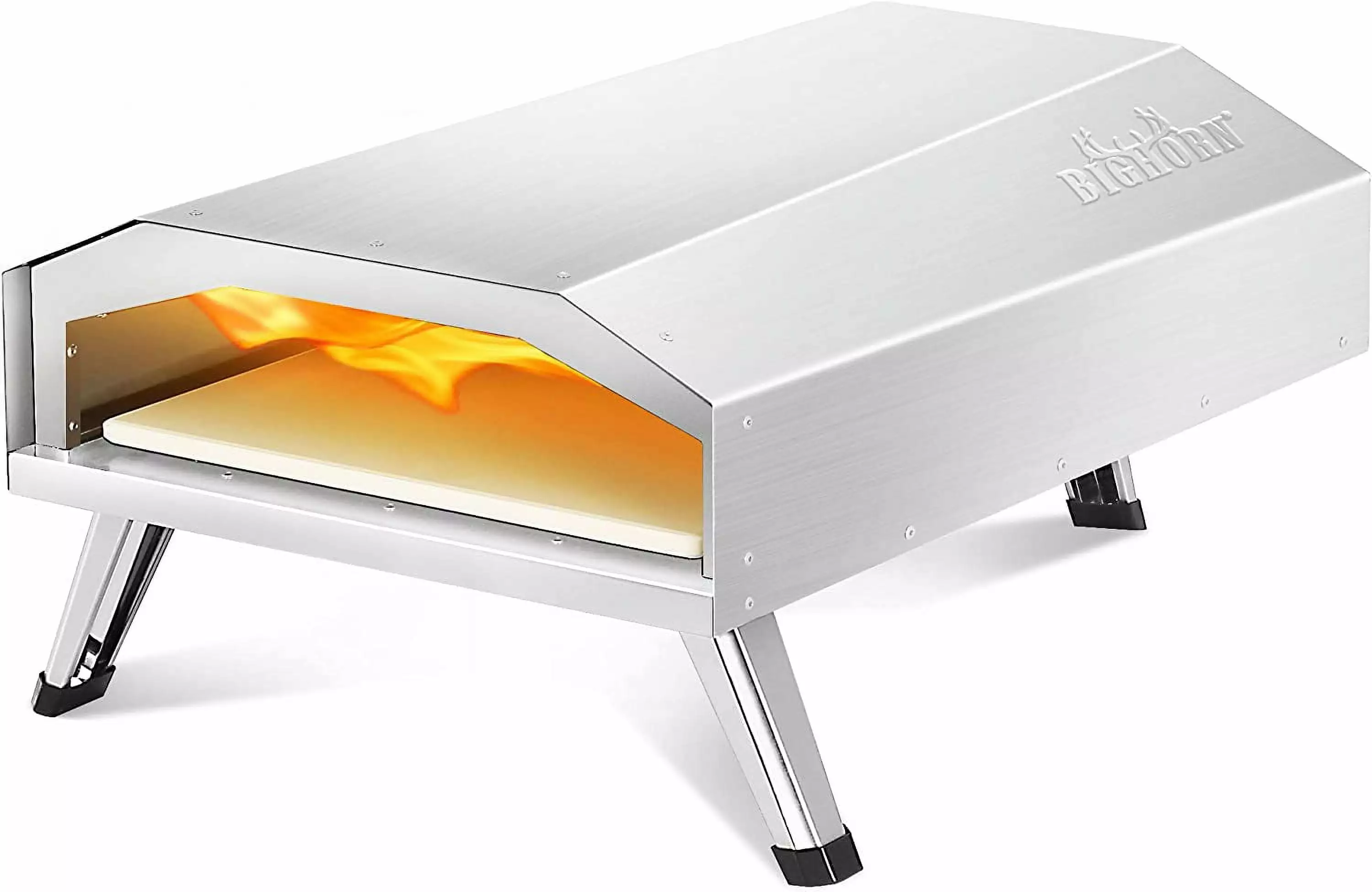 12 Gas Pizza Oven Stainless Steel Outdoor Travel-friendly Stone Baked Pizza Oven