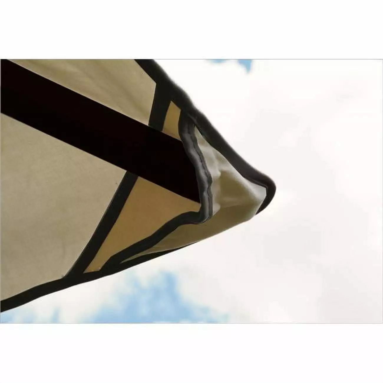 14 sq. ft. Sun Dura Replacement Canopy Cover Gazebo Khaki SuperHeroStuff