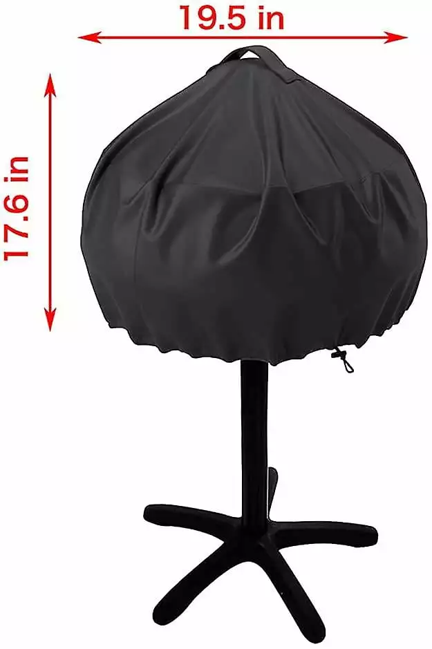 Travel-friendly Grill Cover Replacement George Foreman Grill 22460 Heavy Duty Waterproof zezh