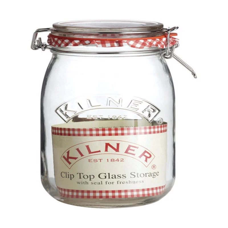 Kilner 1.5 Quart Storage Jar Clear Pack 12