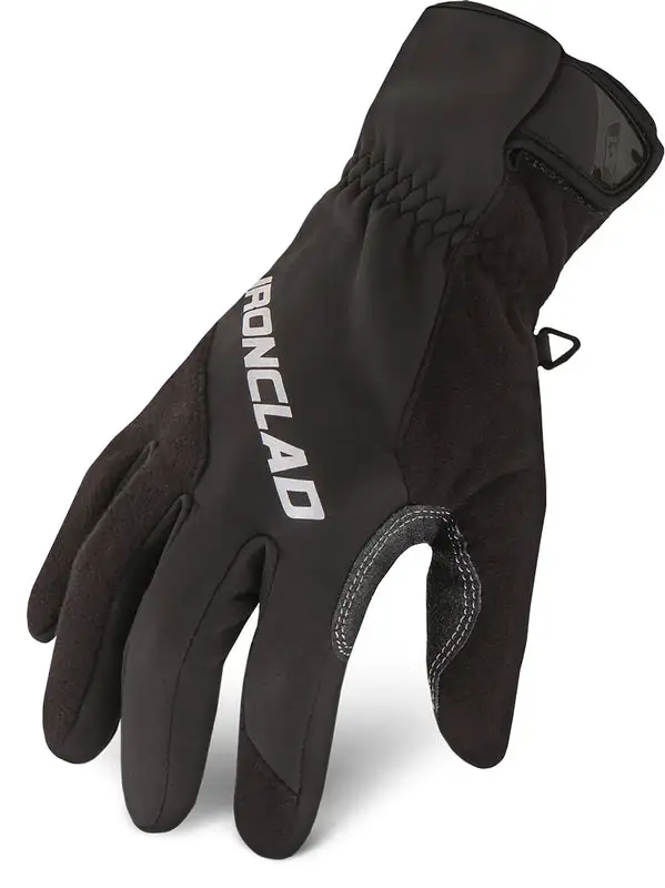 Ironclad Summit M Fleece Winter Black Gloves Cold Weather