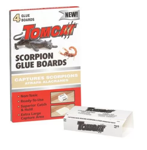 Tomcat 4524112 Scorpion Glue Board Pack 4 Effective Pest Control