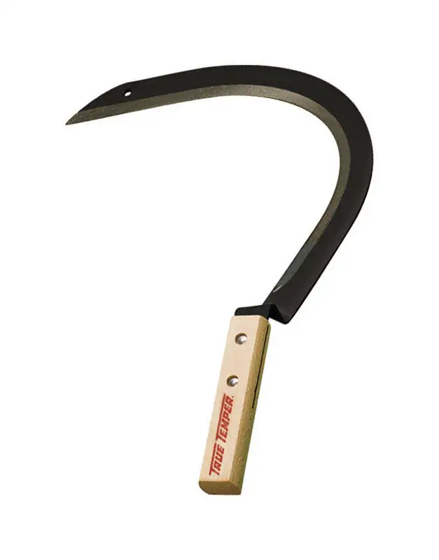 Razor-Back 5-Pack Steel Blade Grass Hooks Wood Handle Tough Cutting