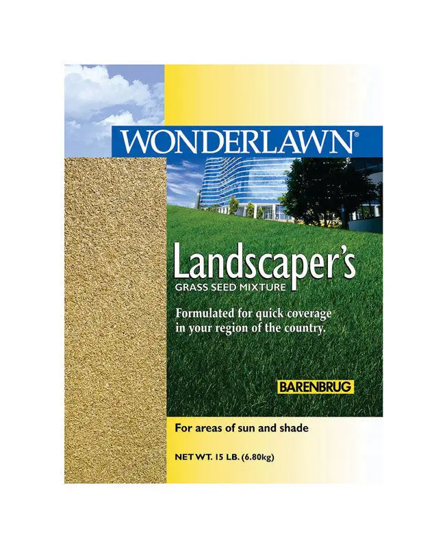Barenbrug Wonderlawn Mixed Sun or Shade Grass Seed 15 lb Lush Lawn