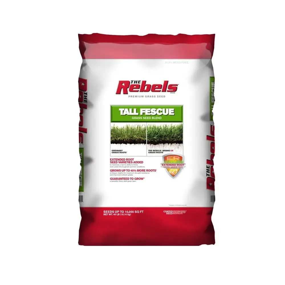 Pennington Rebel Tall Fescue Grass Seed 40 lb Bag Lawn Planting