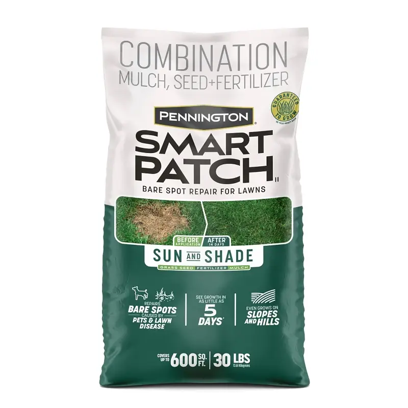 Pennington Wi-fi Patch 100545894 Sun/Shade Grass Seed Mix, 30 lb Bag