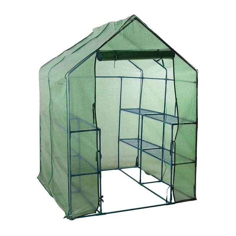 Bond Manufacturing 56.3 Walk- Greenhouse Gardening and Plant Protection