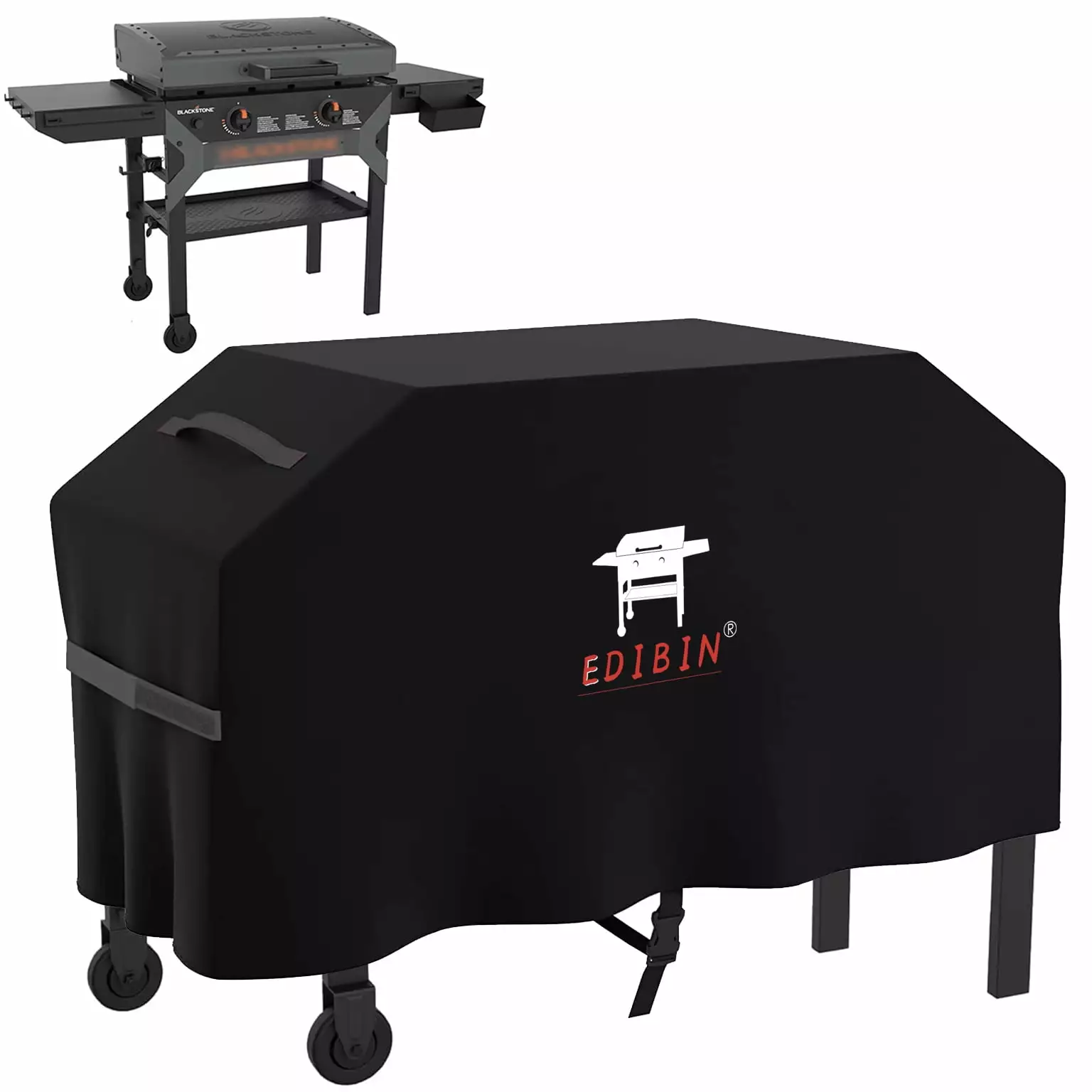 28 Inch Griddle Cover Blackstone 28 Omnivore Griddle X-Braced Hood Heavy Duty Waterproof Cover EDIBIN