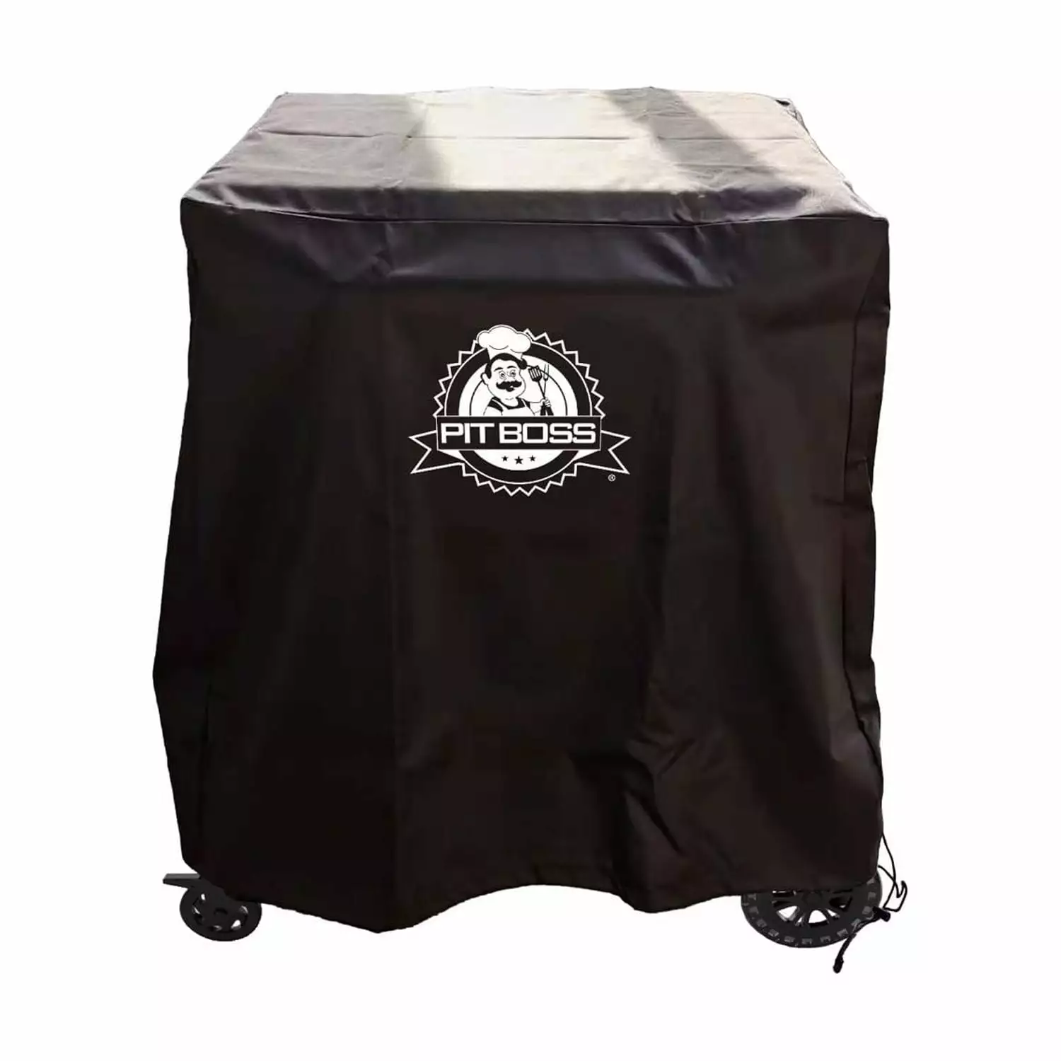 Pit Boss 2-Burner Supreme Lift-Off Griddle Cover Black Heavy Duty Protection