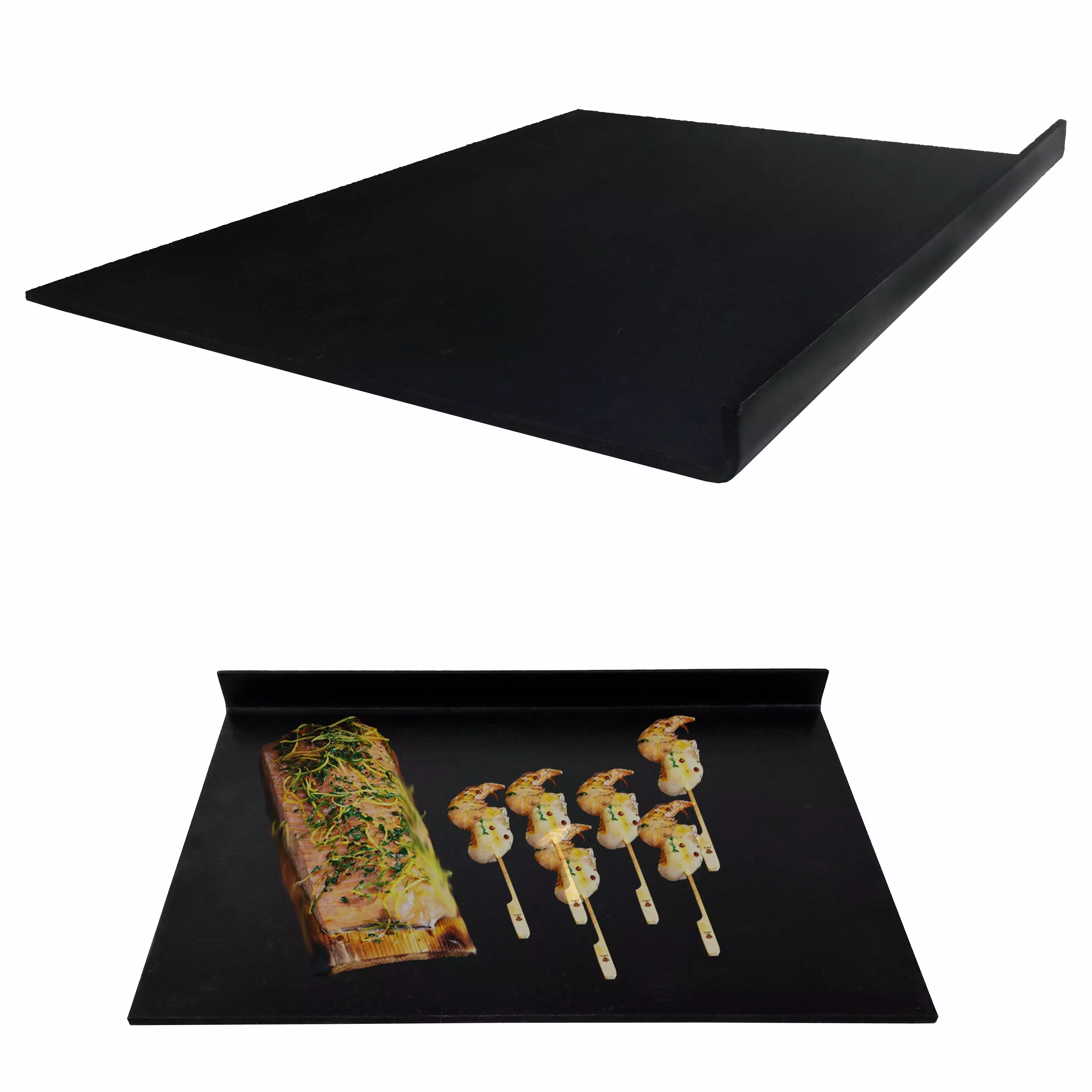 FEBTECH Flat Top Grill Carbon Steel Griddle Pan Stove Cooking