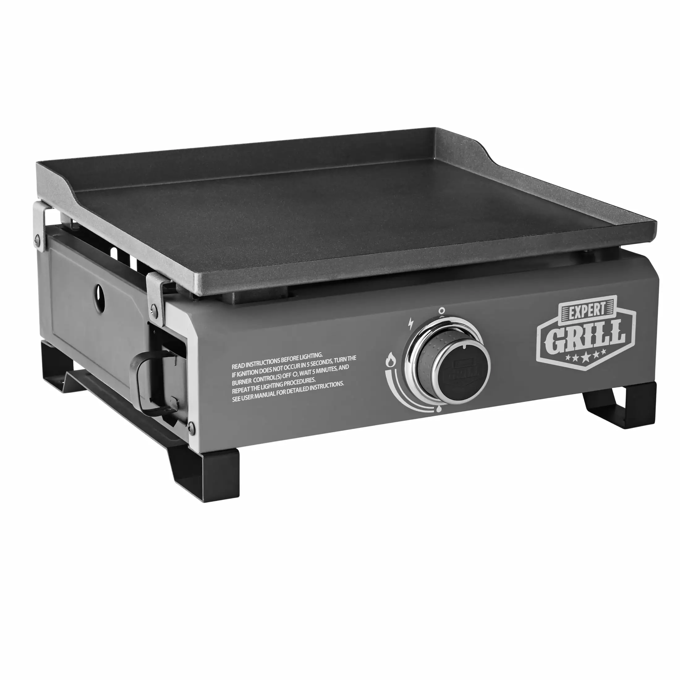 Expert Grill 1-Burner Tabletop Propane Gas Griddle Outdoor Cooking