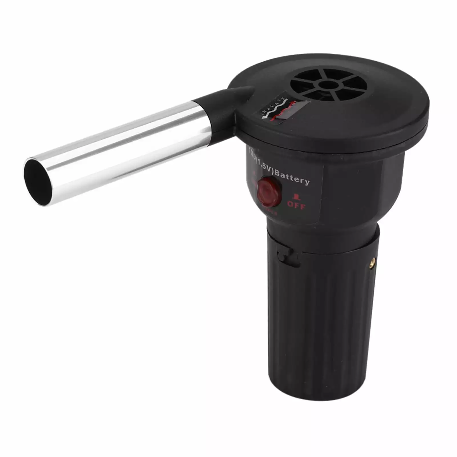 YanMaoYi Battery Powered BBQ Fan - Air Blower Outdoor Camping Picnic Charcoal Grill