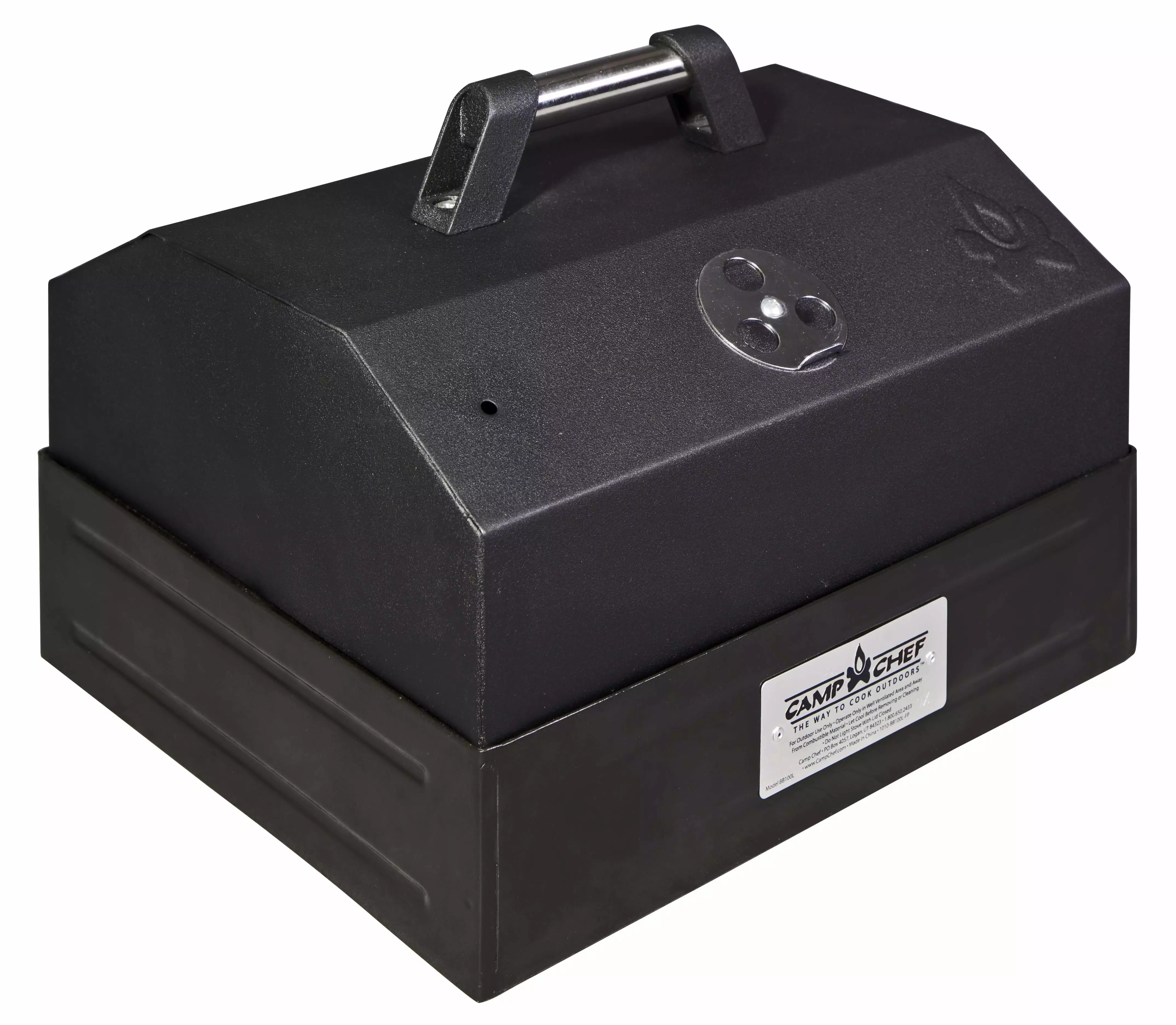Camp Chef BBQ Grill Box Lid BB100L 14 x 16 Inch True Seasoned Cast Iron Grill Grates