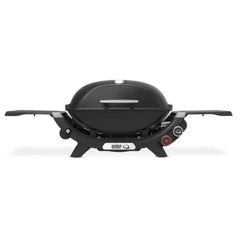 Weber Q 2800N+ 1500375 Gas Grill, 18,000 Btu/hr BTU, LPG, 2 -Burner, 320 sq- Core Cooking Surface GrillGrates