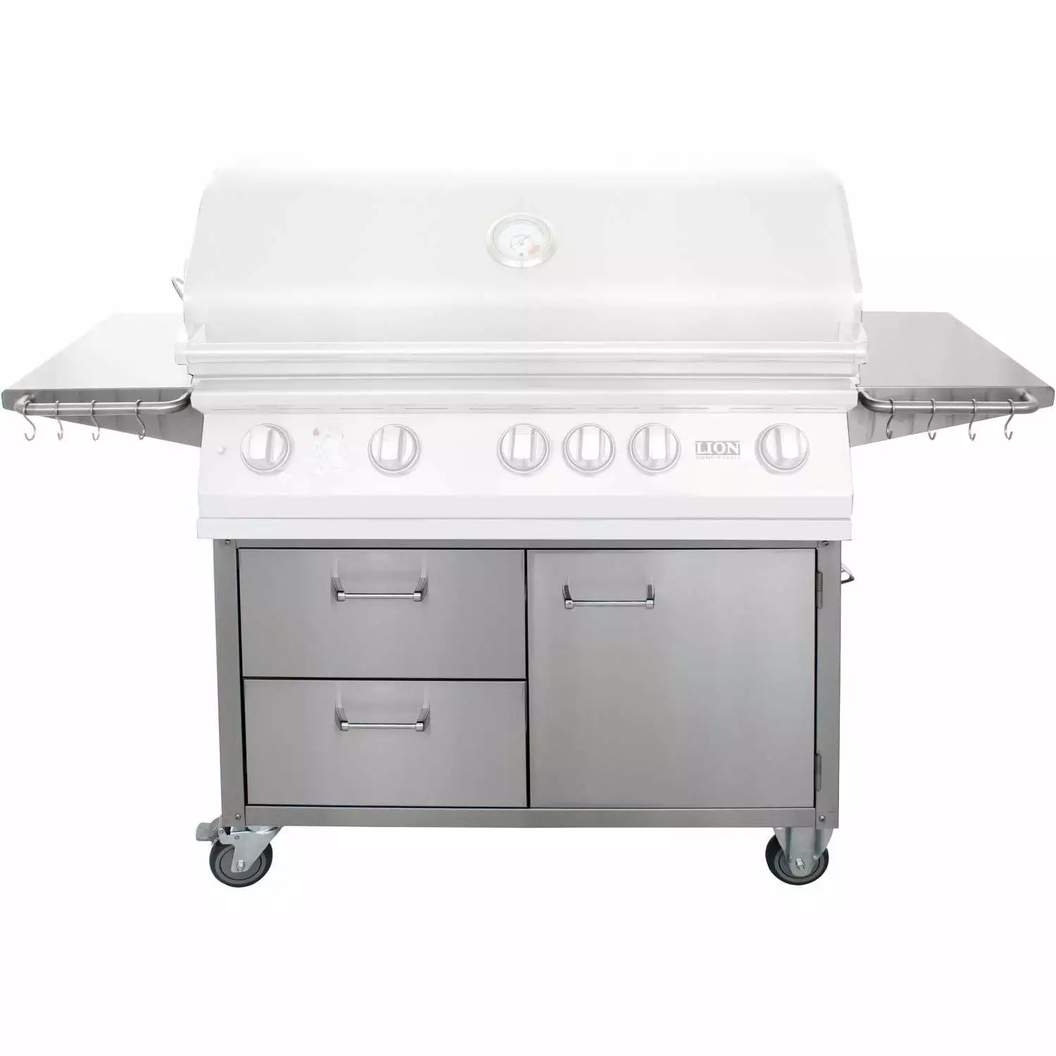 Lion Stainless Steel Cart 40-Inch Gas Grill Lion Premium Grills
