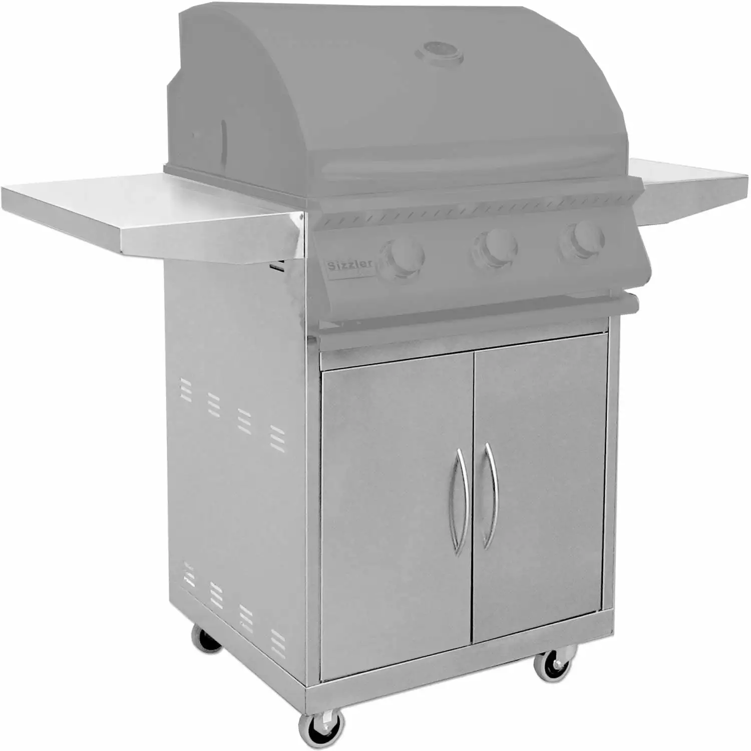 Summerset Professional Grills Cart 26 Inch Sizzler Gas Grill Summerset Grills