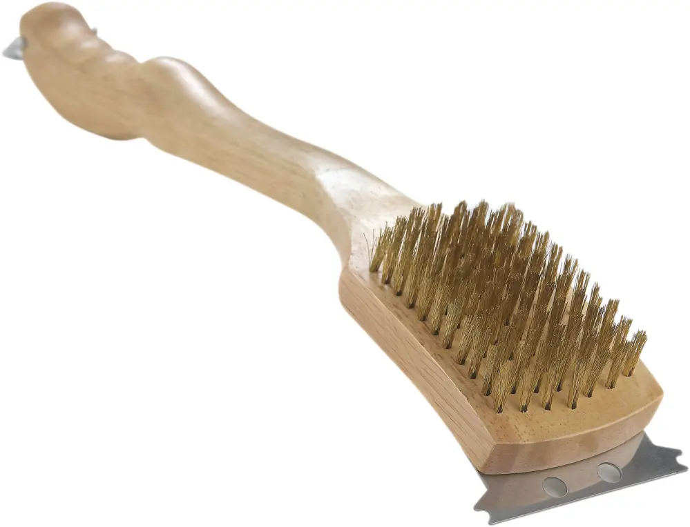 Grill Brush Warm alloy Bristles