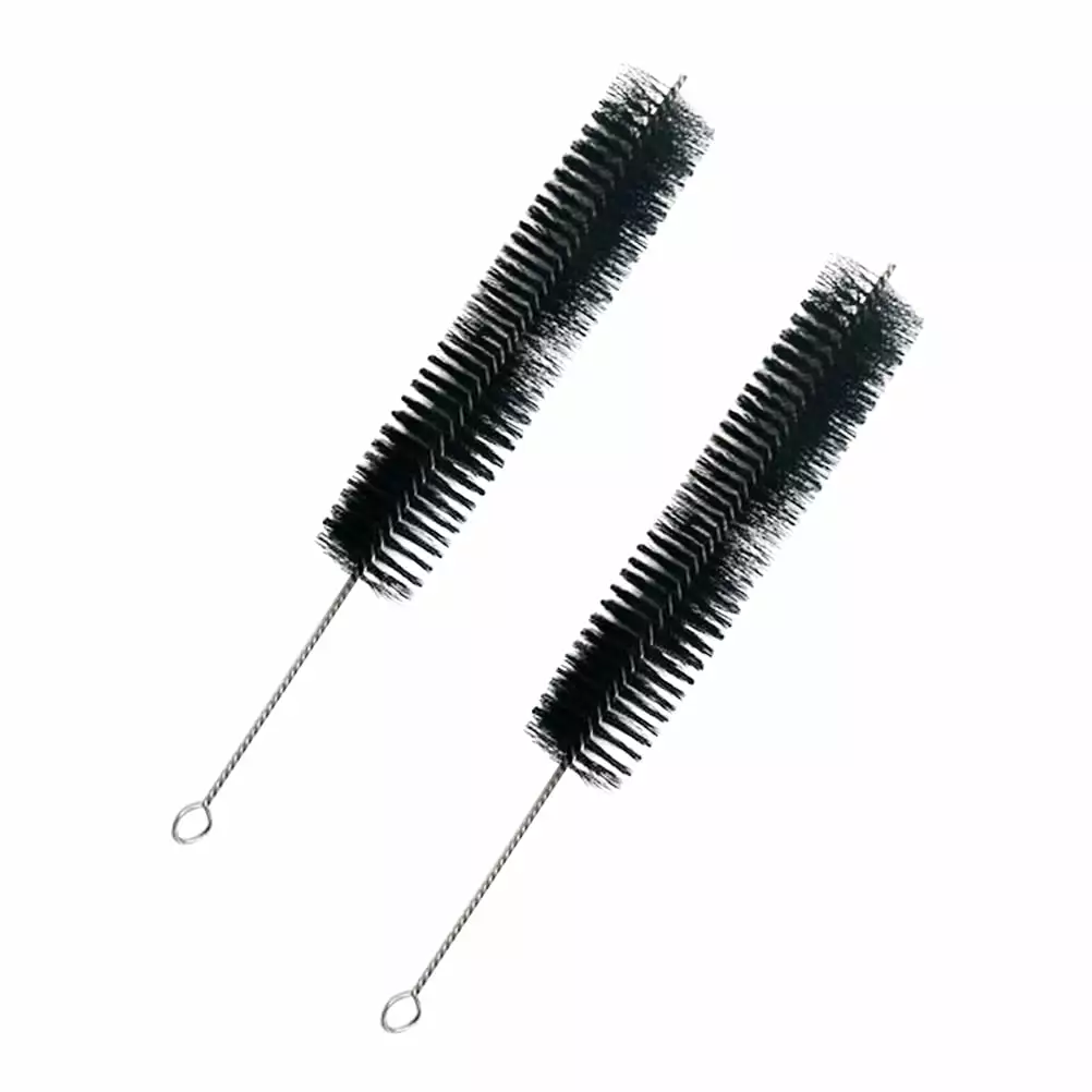 NUOLUX 2PCS Tube Gap Bottle Cleaning Brush Pellet Smoker Tube Glass Clean Brush BBQ Accessories